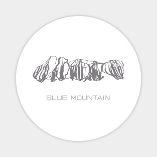 Blue Mountain Resort 3D Magnet